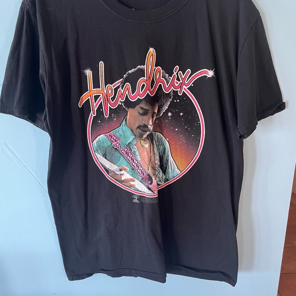 Jimi Hendrixa American Classics Black Tee Size Large